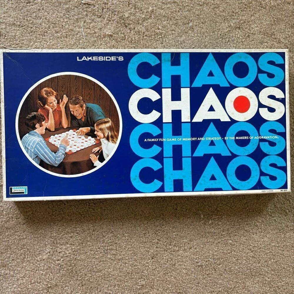 Lakeside’s Chaos Memory And Strategy Board Game *Complete*